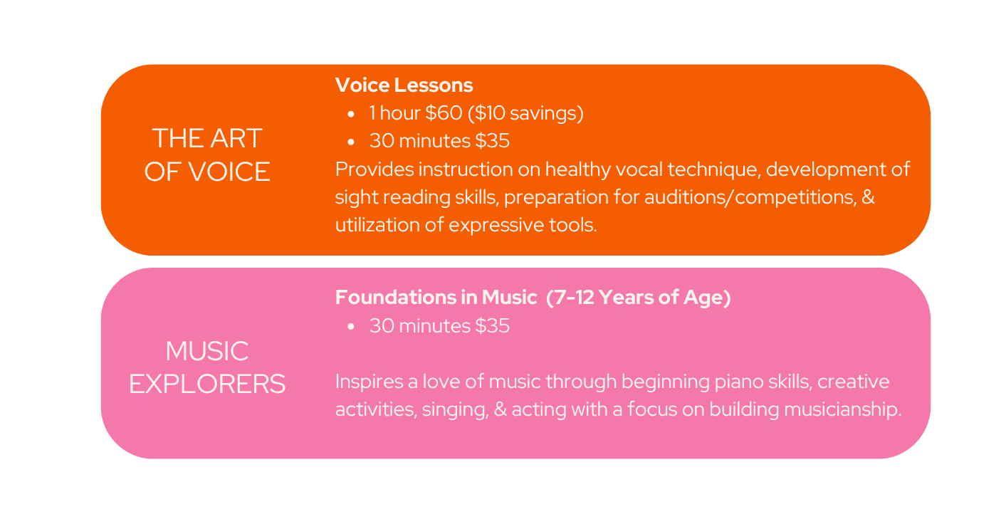 Lilac Olive Peach and Violet Simple Events Schedule Flyer